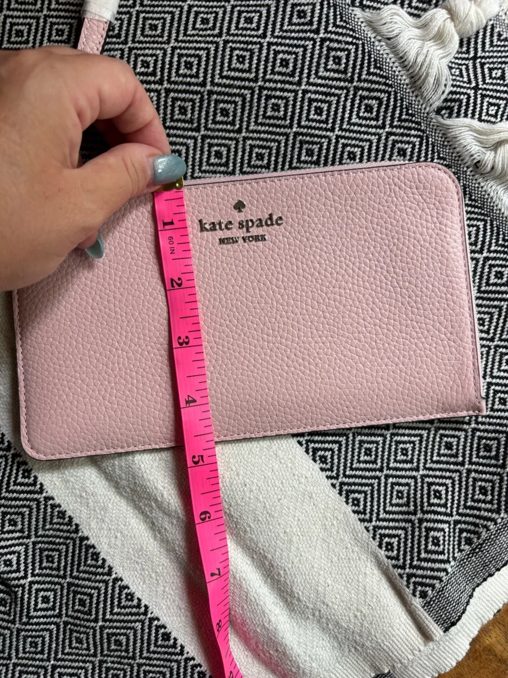 kate spade pink wristlet